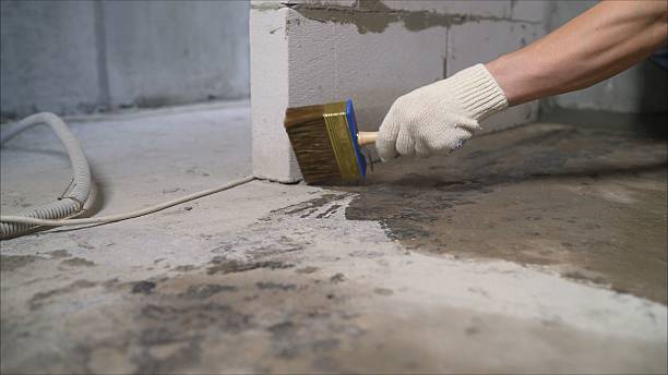 SJ Waterproofing Pros Emergency Waterproofing coverage map for Lexington, IL and surrounding area